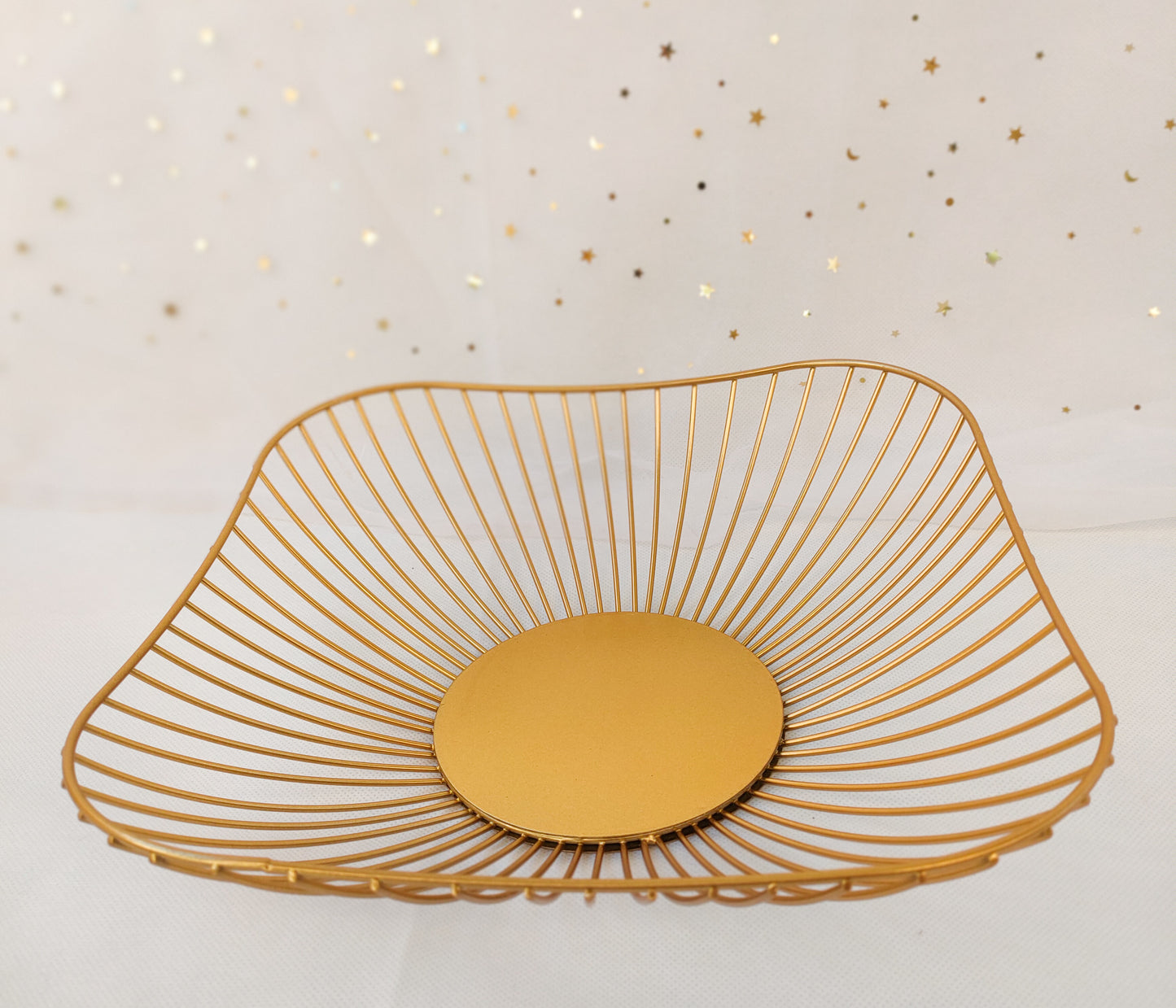Fruit Bowl - Gold color