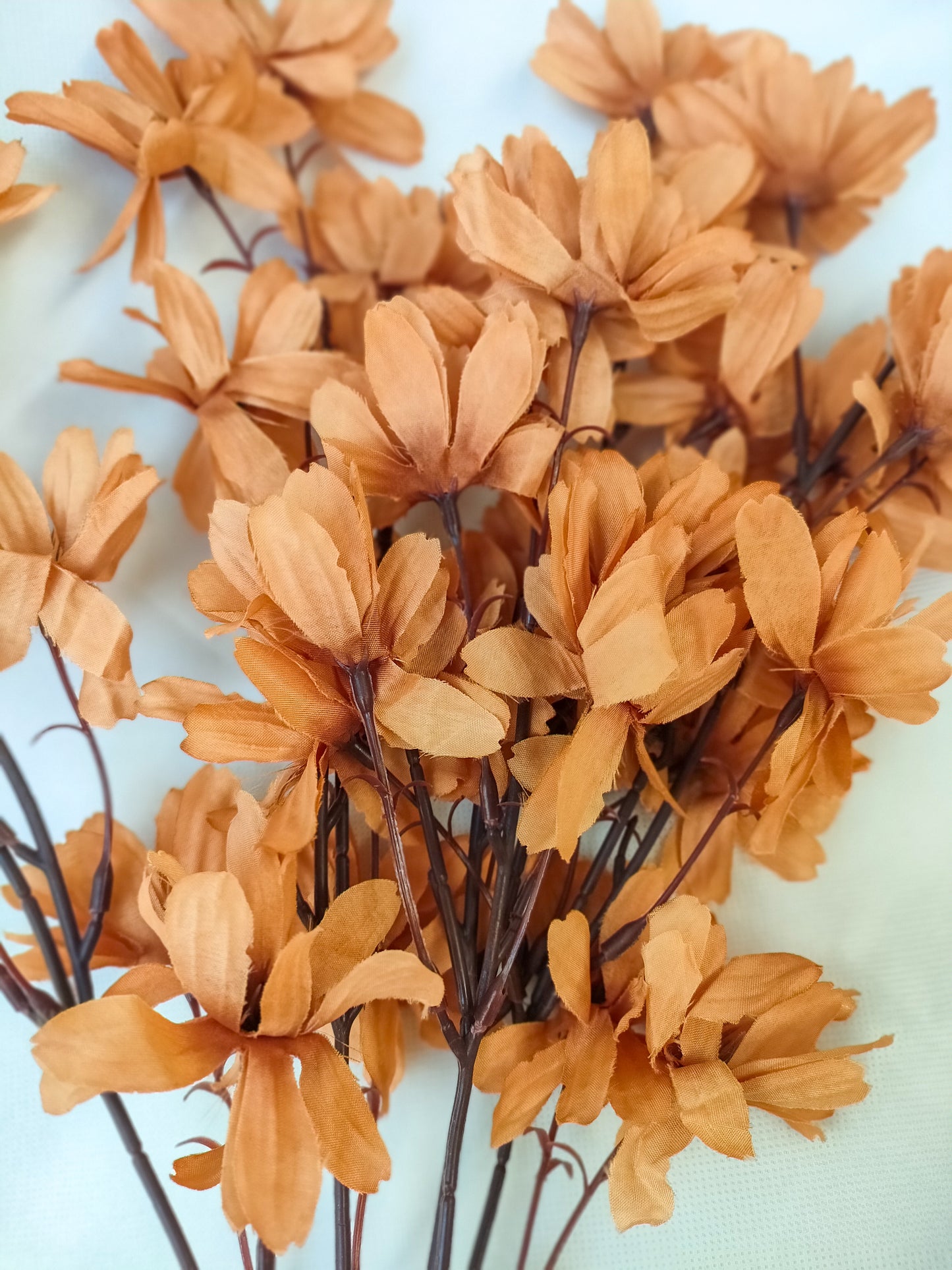 3 colors Flowers Bunch . Grayish color