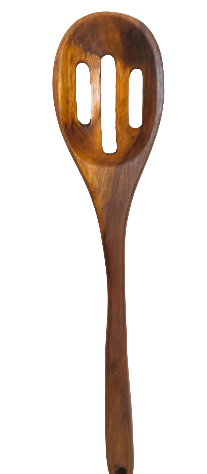Wooden spoon .