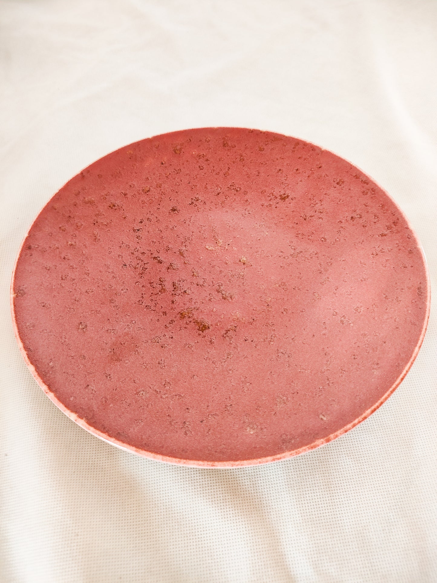 Rose Dinner plate / porcelain - sold separately .