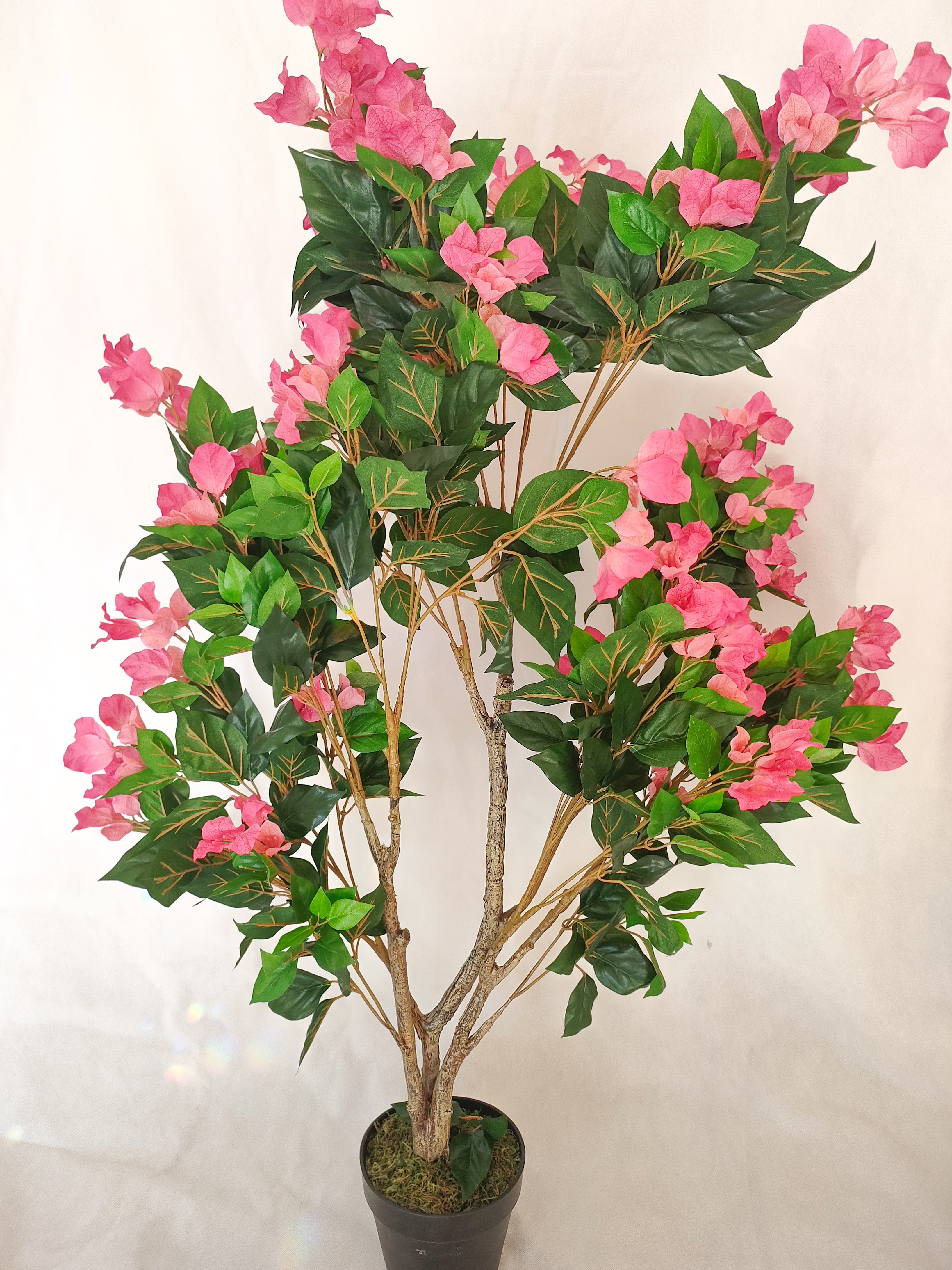 Bougainvillea Artificial Tree – Pink 🌸 | شجرة الجهنمية الوردية الصناعية