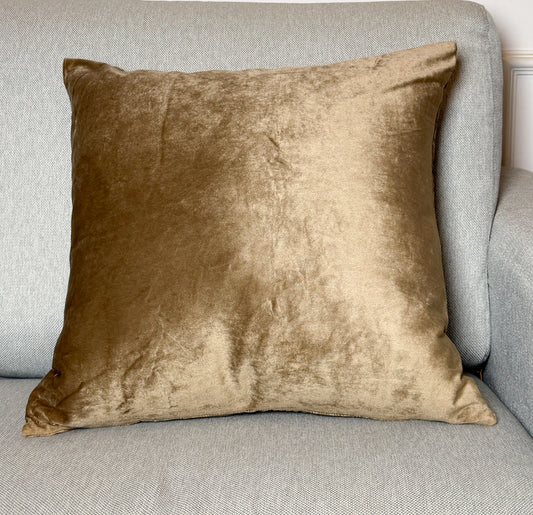 Goldish brown velvet
