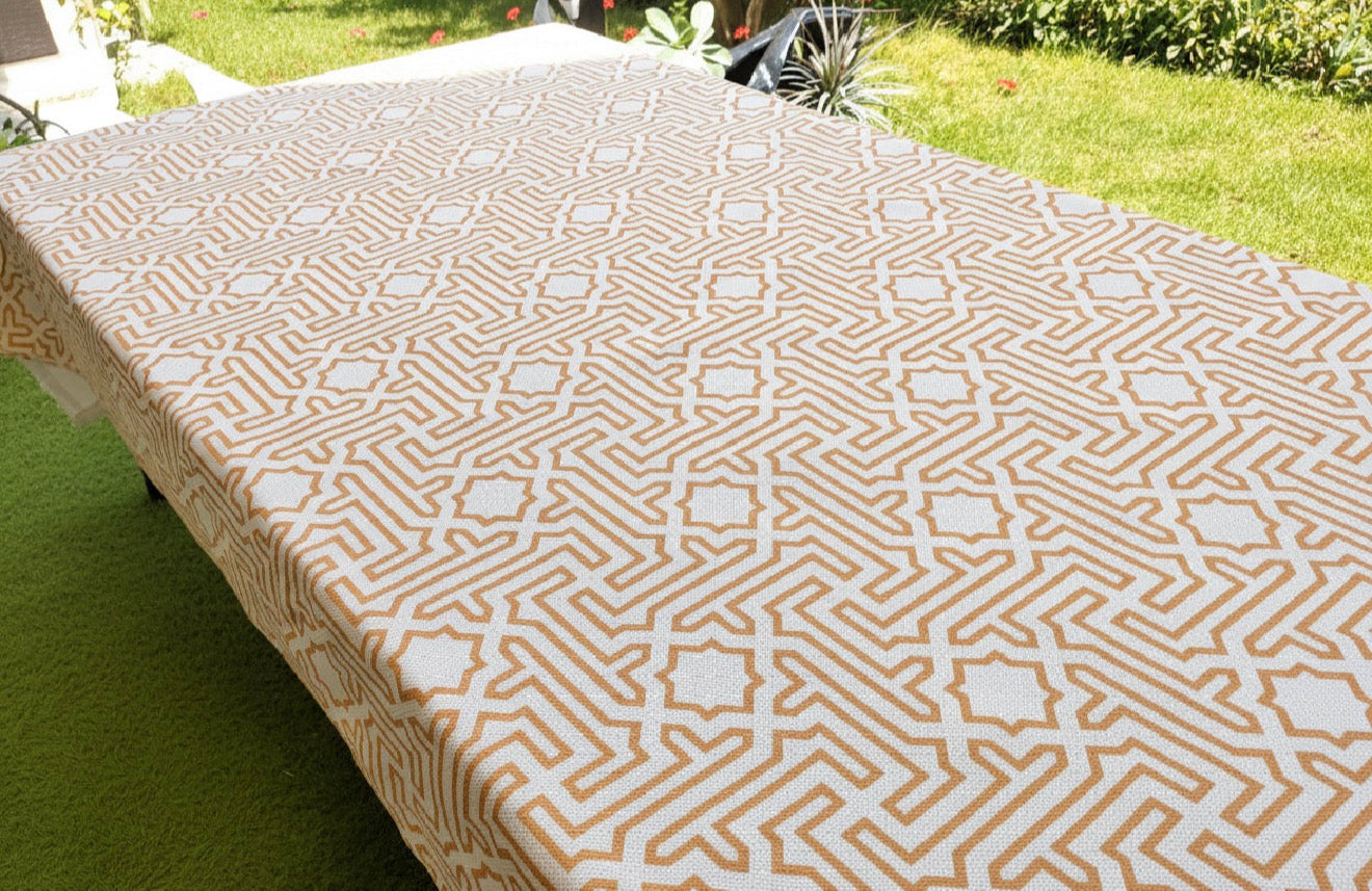 Arabic calligraphy tablecloth