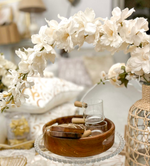 Load image into Gallery viewer, Long Gladiolus burgandy stem
