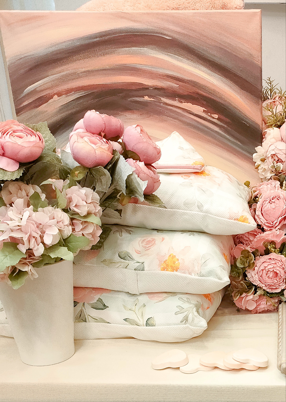 Hand painted canvas-  60*60 cm