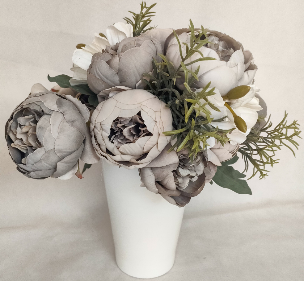 Bouquet  Faux flowers- 2 shades