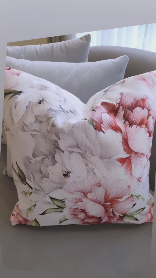 Floral cushion