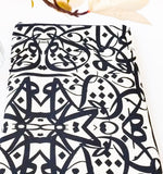 Load image into Gallery viewer, مفرش خط عربى اسود
