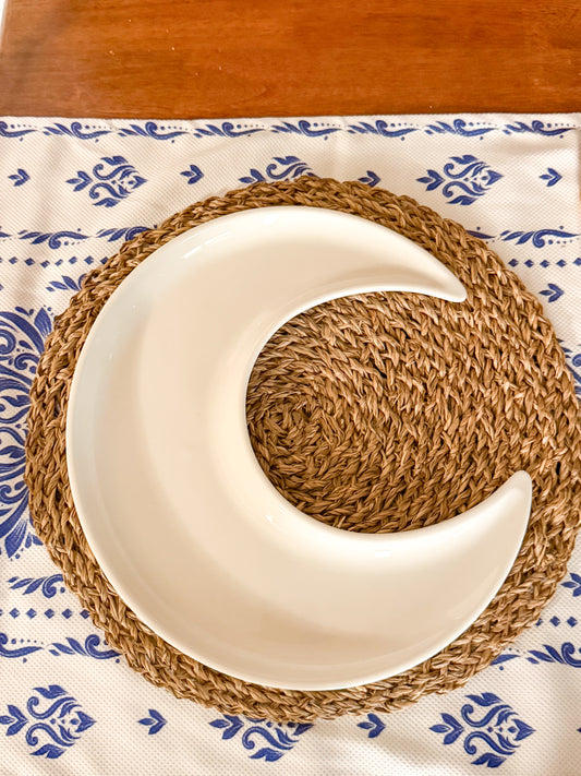Porcelain helal plate -oven and microwave