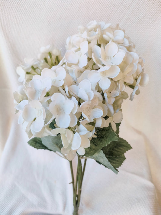 Artificial Flowers - 3 colors hydrangea dry