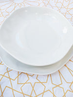 Load image into Gallery viewer, Deep white plate / porcelain - sold separately
