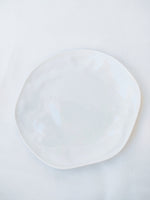 Load image into Gallery viewer, white dinner plate / porcelain - sold separately
