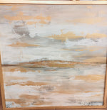 Load image into Gallery viewer, Square Hand painted frame -60*60 cm Gold wooden Frame
