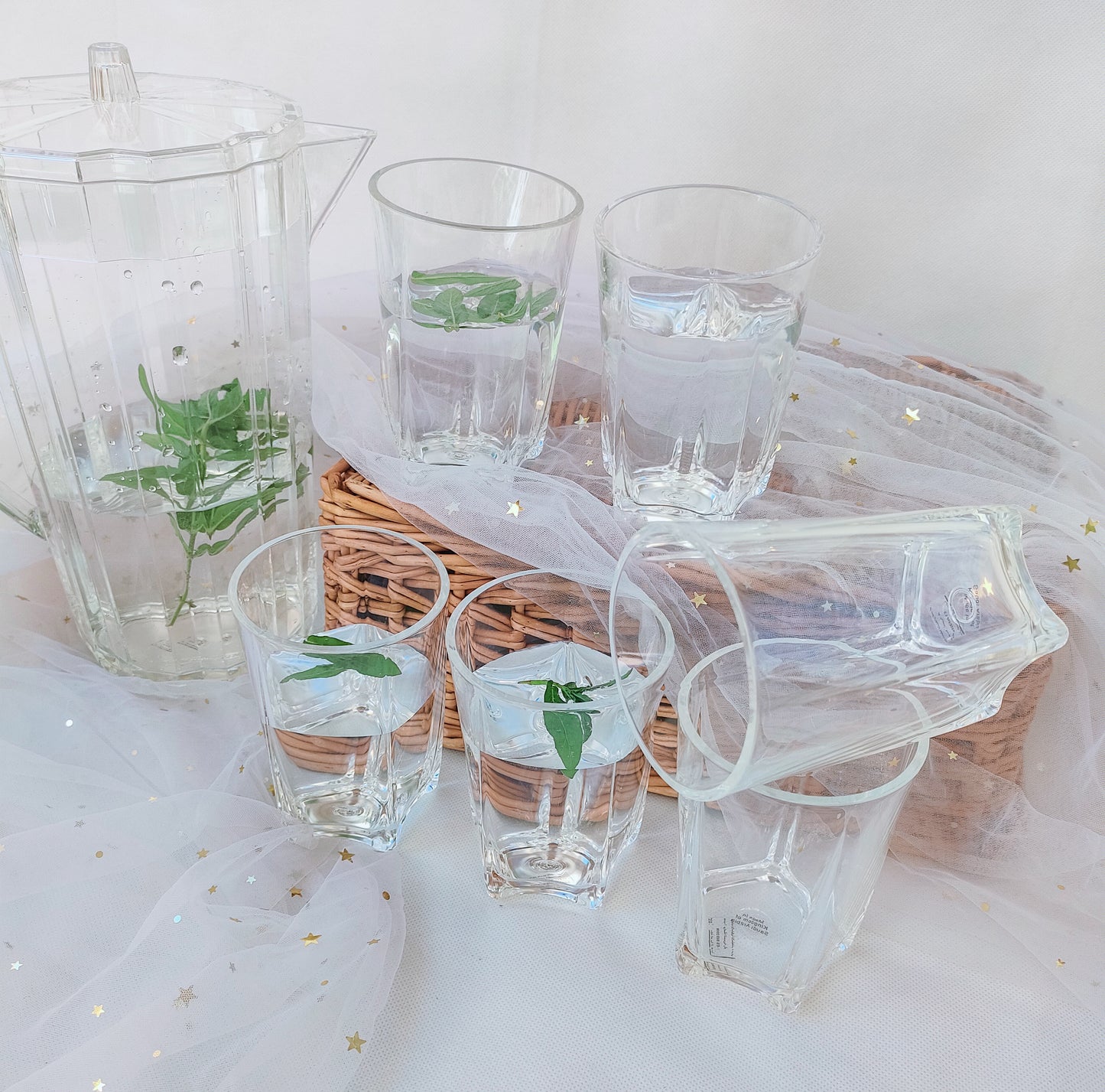 Acrylic Cups - set of 6