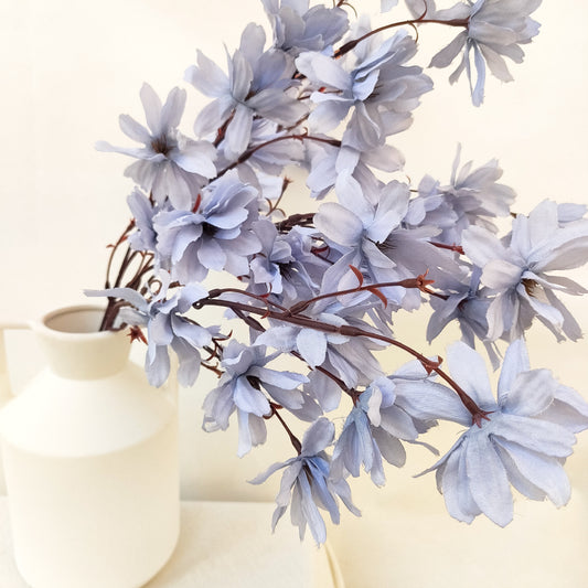 3 colors Flowers Bunch . Grayish color
