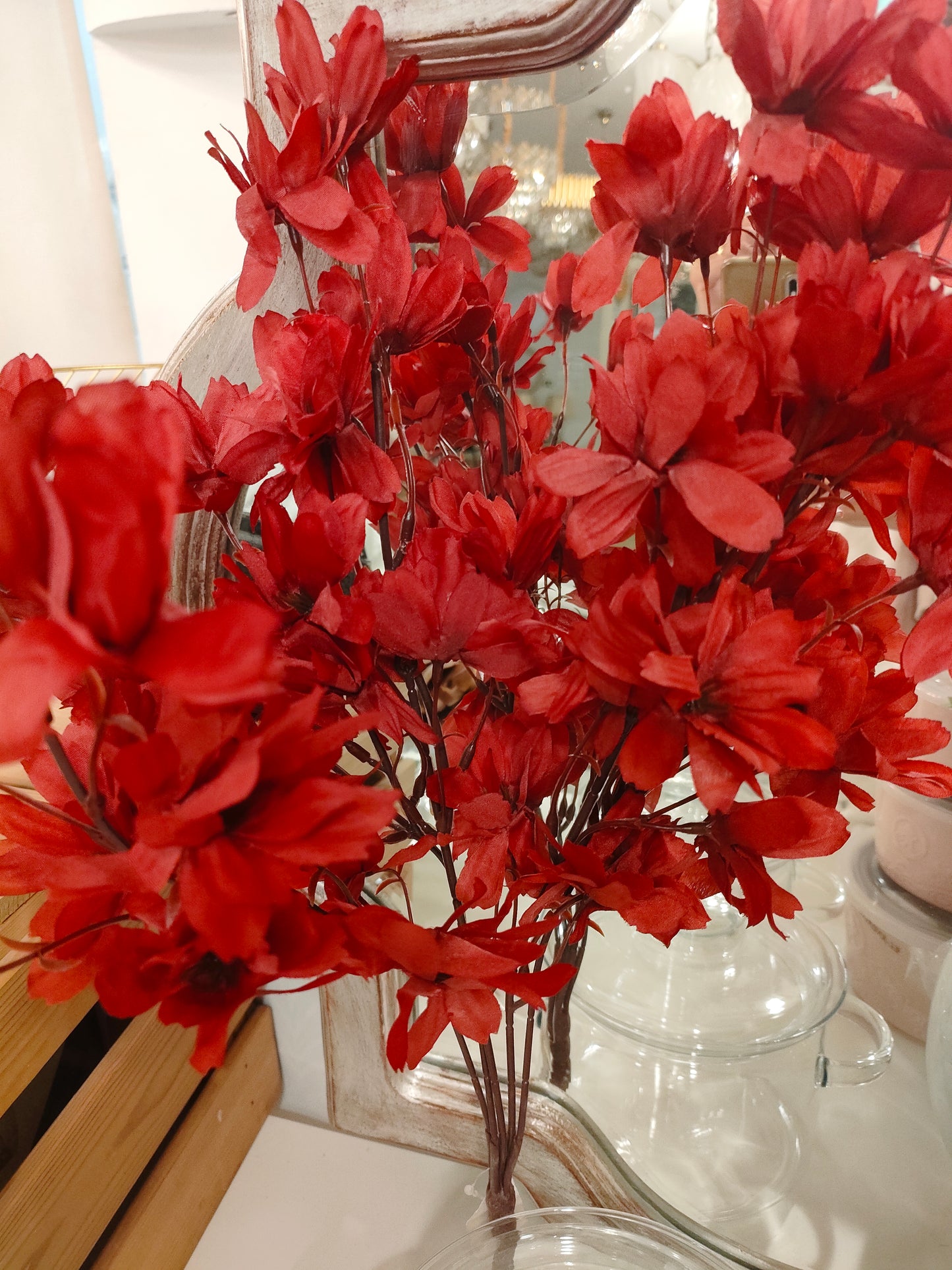 3 colors Flowers Bunch . Grayish color
