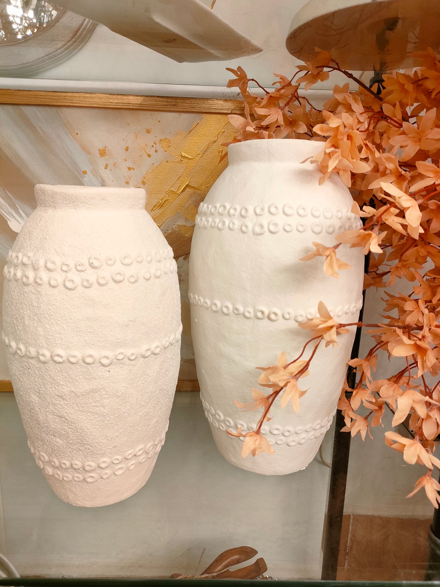 Decorative Vase - White Pottery
