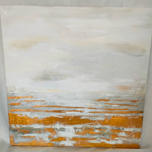 Hand painted canvas-  60*60 cm