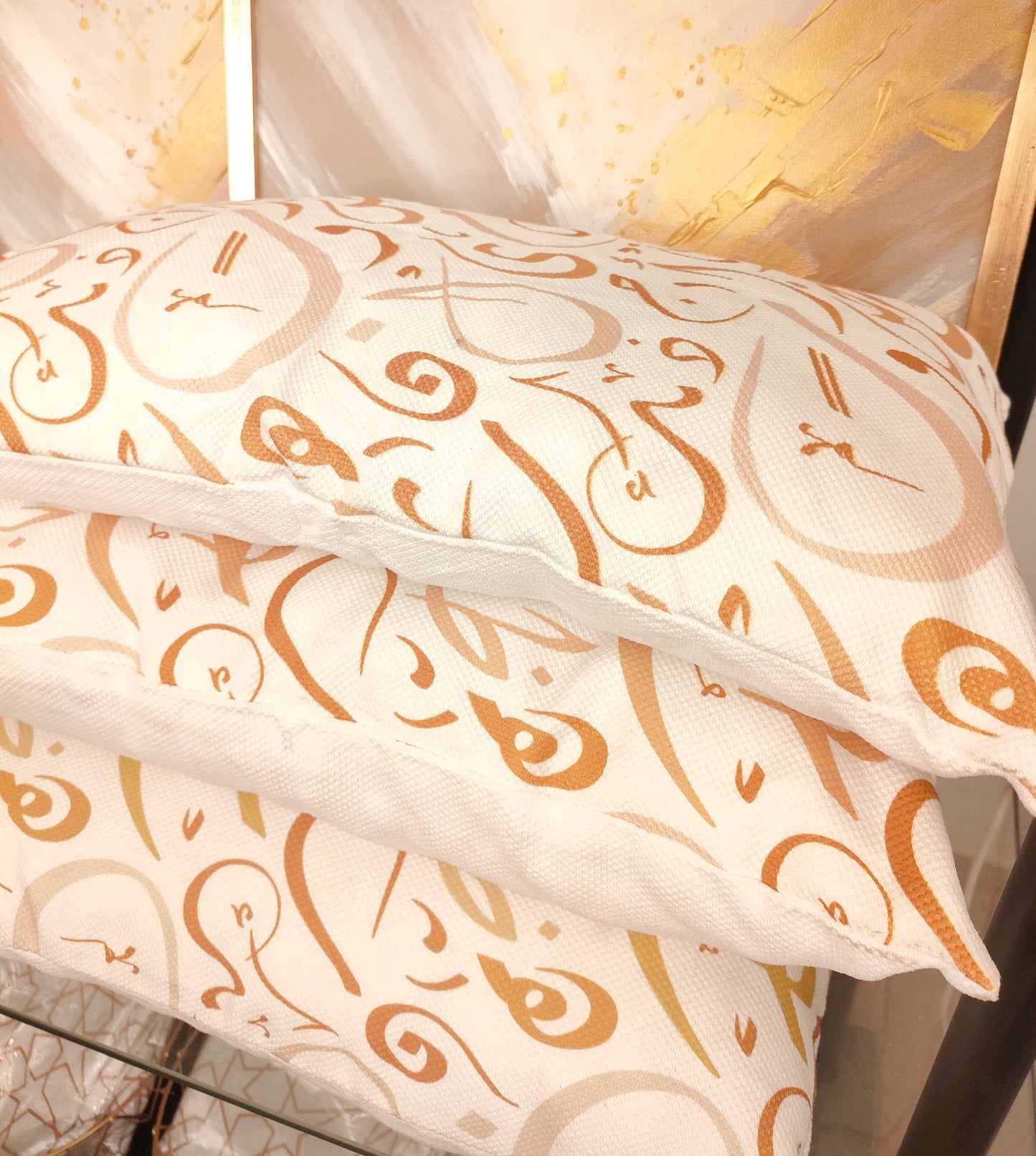 Ramadan cushions - Arabic calligraphy