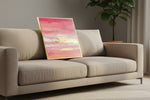 Load image into Gallery viewer, Rose &amp; Gold Hand painted Canvas-  50x50cm
