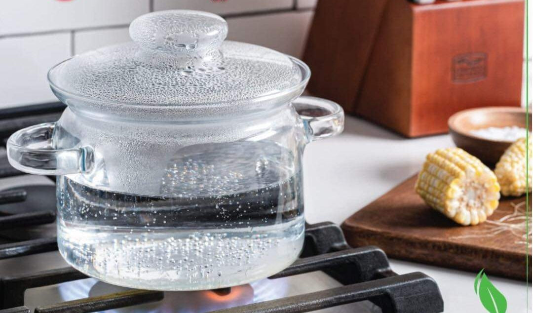 Glass pot