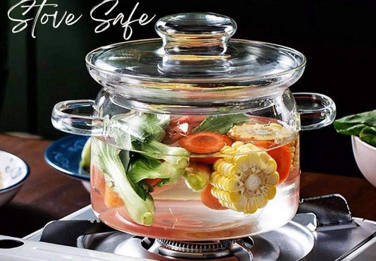 Glass pot