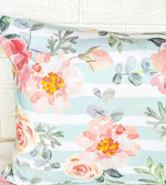 Load image into Gallery viewer, Pink Floral cushion 50*50 cm -30*50 cm
