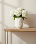 Load image into Gallery viewer, Decorative Vase - white pottery-Short
