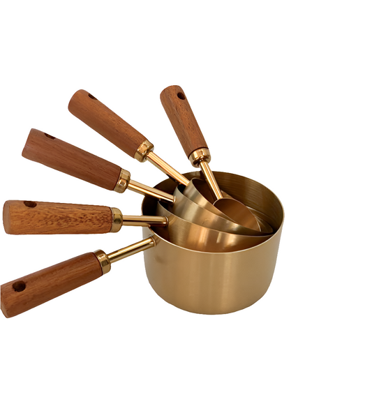 Measuring Set - stainless steel -Gold