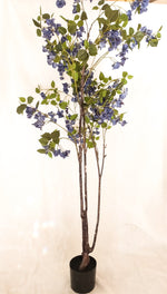 Load image into Gallery viewer, Bougainvillea Artificial Tree - Real Touch 150cm- شجره الجهنميه الصناعيه الفاخره ازرق اللون
