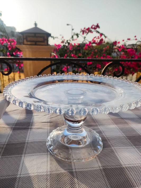 Cake holder - 2 sizes /Glass