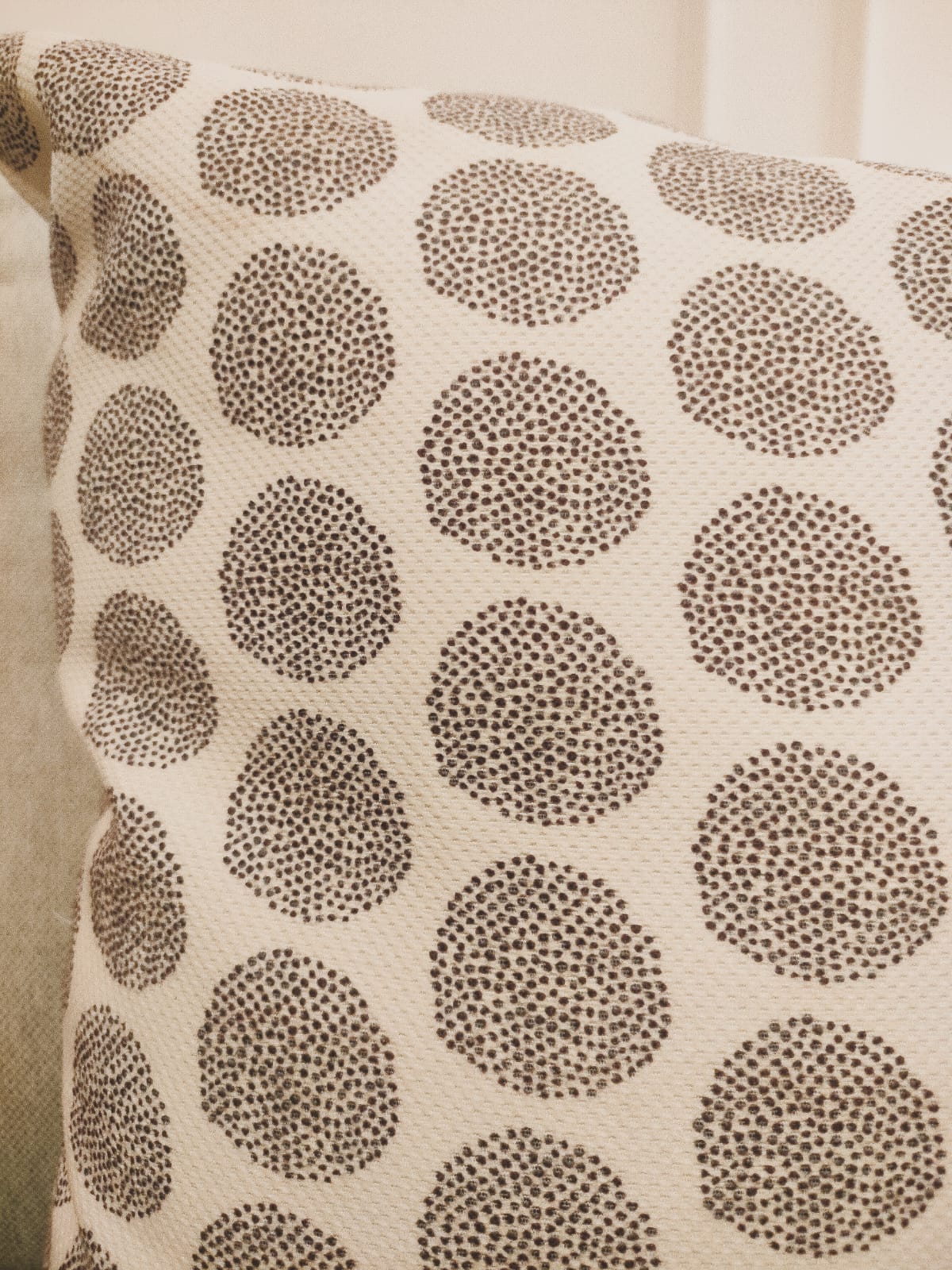 Cushion circles print - 50x50 cm