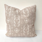 Load image into Gallery viewer, Cushion -  neutral leaves print.
