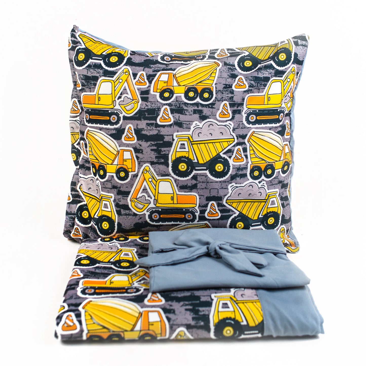 Duvet Cover  -trucks Pattern - kids