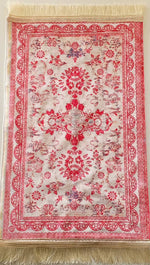 Load image into Gallery viewer, Small Vintage Pink Velvet Prayer Mats
