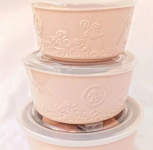 Pastel Bowl Set - 3 pieces - Porcelain